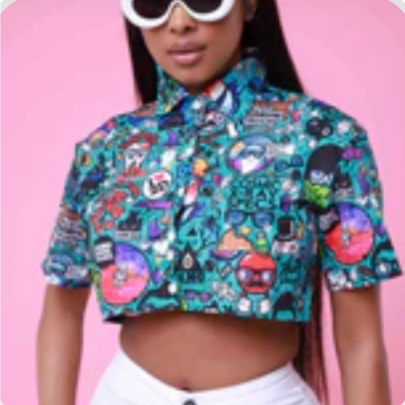 Crop Top (NEVER WORN) - Picture 1 of 3